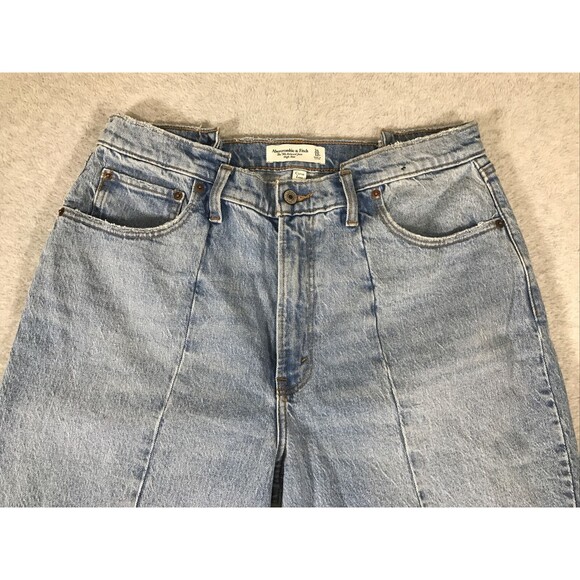 Abercrombie Fitch Jeans Women 31/12R The 90’s Relaxed High Rise Curve Love - Picture 2 of 12